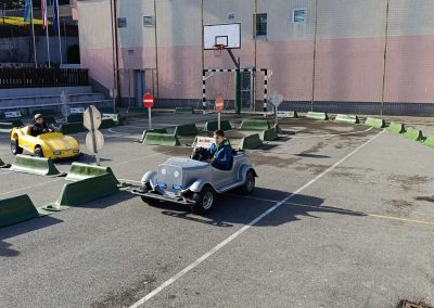 vožnja po poligonu - program Jumicar