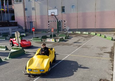 vožnja po poligonu - program Jumicar