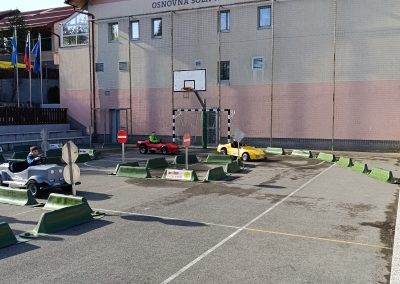 vožnja po poligonu - program Jumicar