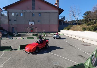 vožnja po poligonu - program Jumicar