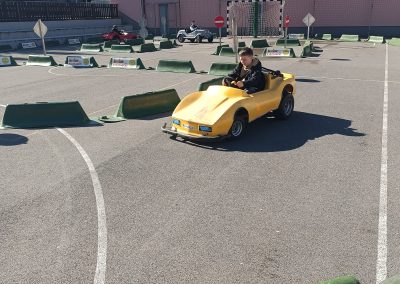 vožnja po poligonu - program Jumicar