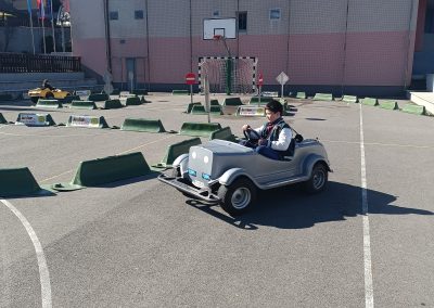 vožnja po poligonu - program Jumicar