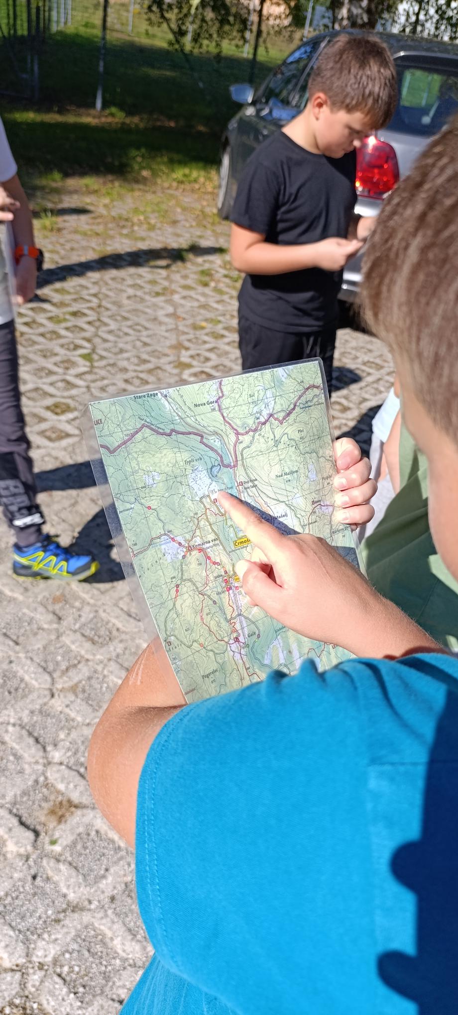 Učenci 4. razreda v CŠOD Lipa.