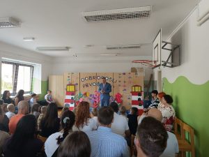 Sprejem prvošolcev PŠ Unec